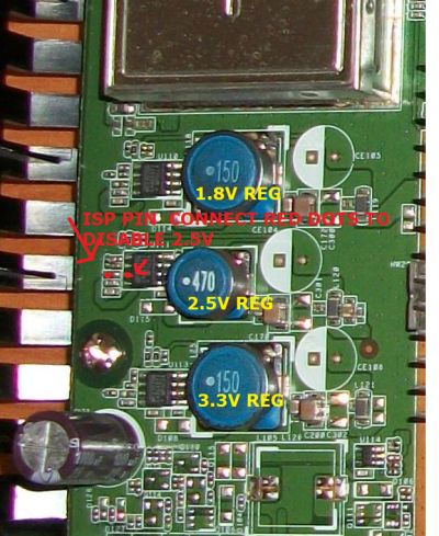 ISP pin for the EPC3925